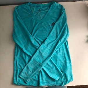 Teal/Turquoise Adidas Shirt